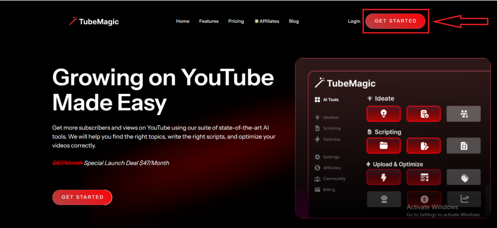 Sign Up and Set Up Your Tube Magic AI Account